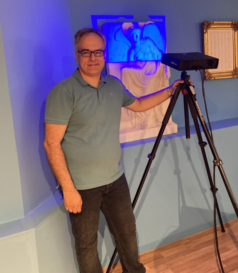3D scanning historical artefacts with GOM Scan 1