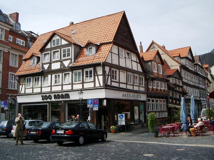 Historic building in Braunschweig, Germany