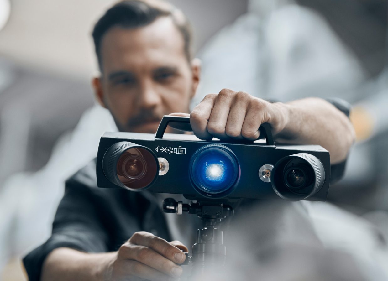 3D scanning for spare part production in transportation