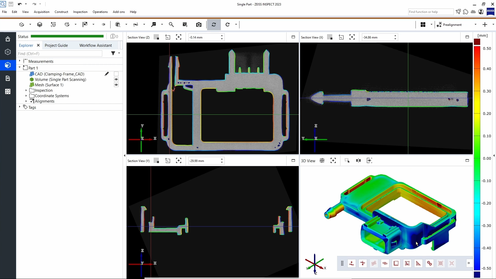 Getting Started METROTOM 1 Part inspection with CAD data