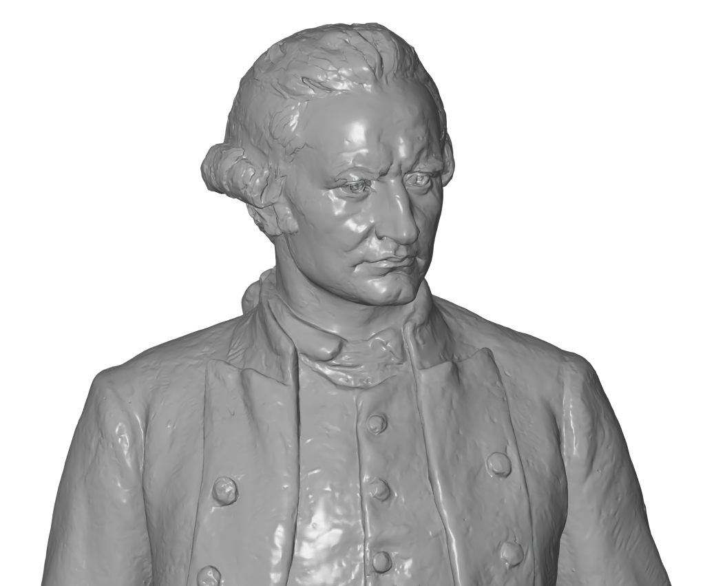 3D model of Captain Cook statue